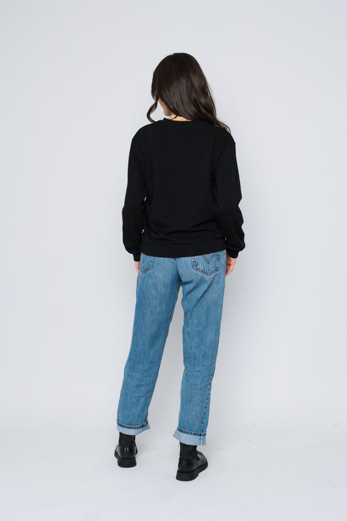 Jenna-Luxe Fleece Crew